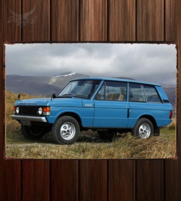 Металлическая табличка Range Rover 3-door